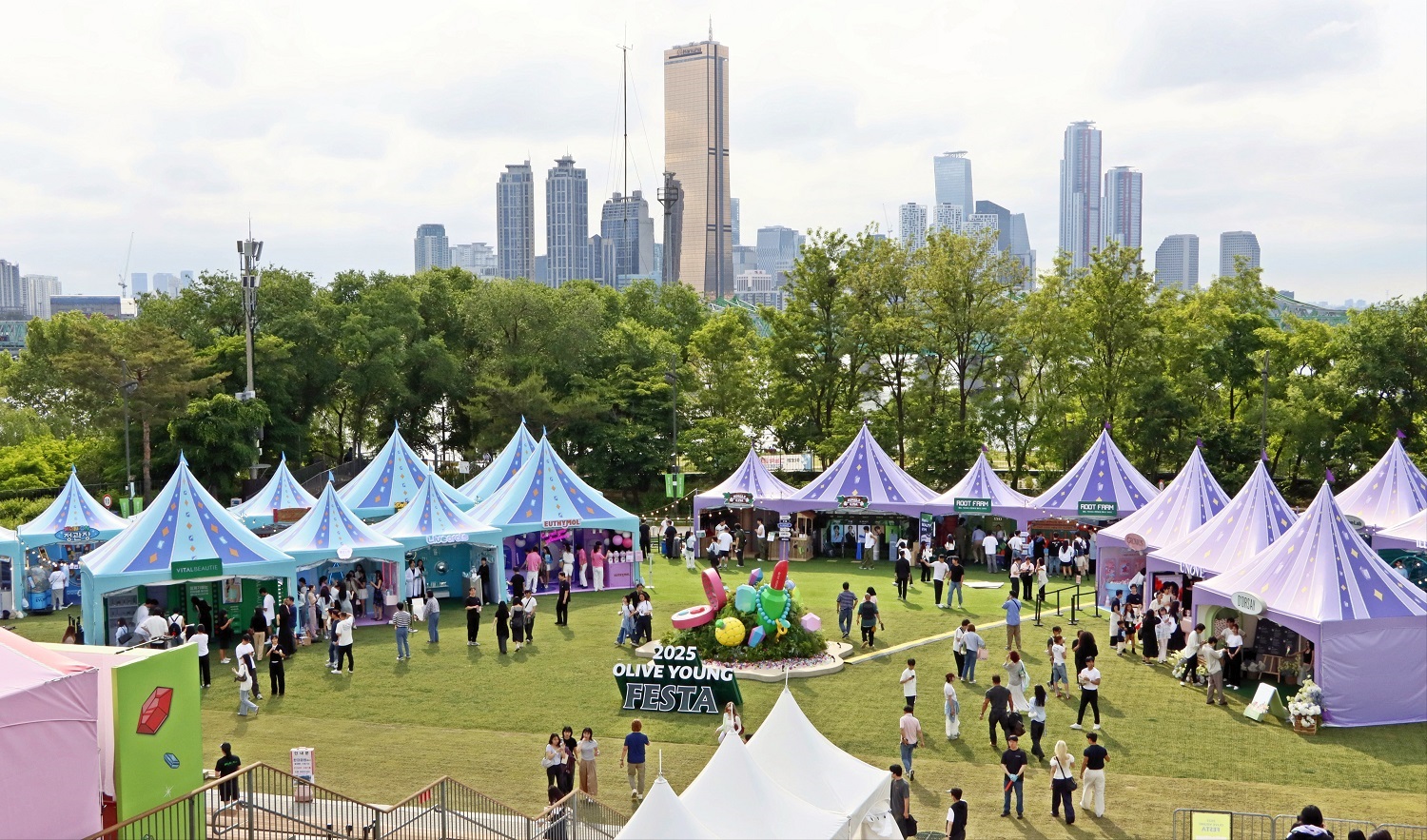 View of OLIVE YOUNG FESTA 2025 held in Korea 