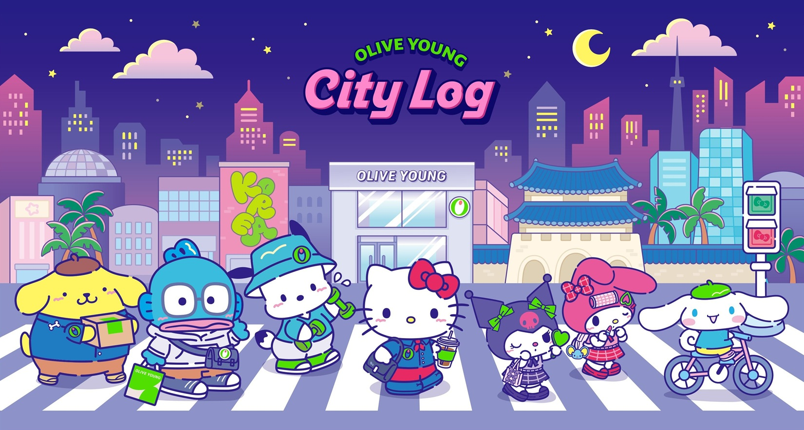 OLIVE YOUNG Launches Largest-Ever Sanrio Characters Collaboration, Bringing a Local Korean Twist to